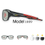 Fotochromatické polarizačné slnečné okuliare model 1009