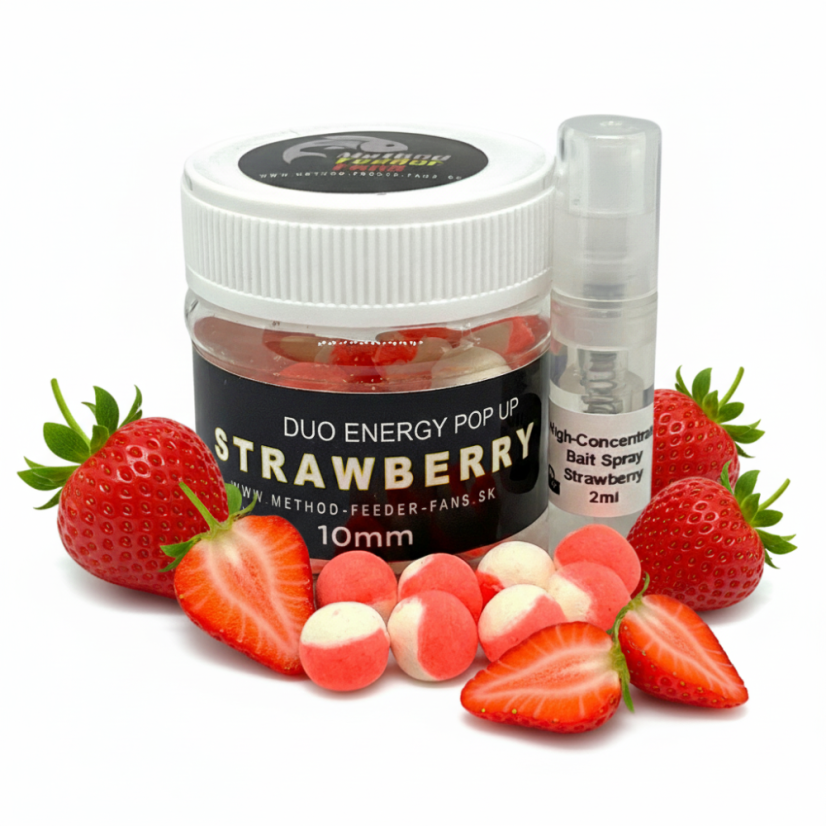 Duo Energy Pop Up 10mm 50ml + SPRAY 2ml - Príchuť: Set 6 príchutí 🍍🍓🧄🦐🌶️🧈 -25%