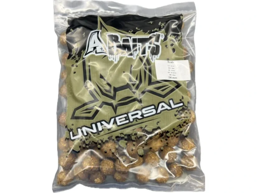 Boilies 1kg Universal A-Baits - Príchuť: Universal Angry Bull 1kg 24mm