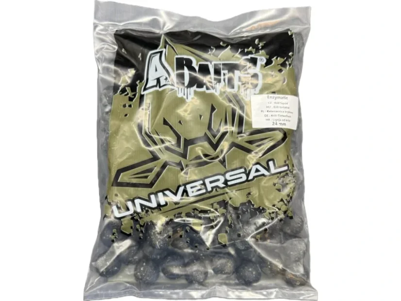 Boilies 1kg Universal A-Baits - Príchuť: Universal Angry Bull 1kg 24mm