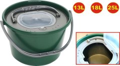 Vedro na živú nástrahu - uzatvárateľné 13l