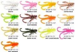 Dipované umelé nástrahy FishUP Baffi Fly 38mm-1,5"/10ks