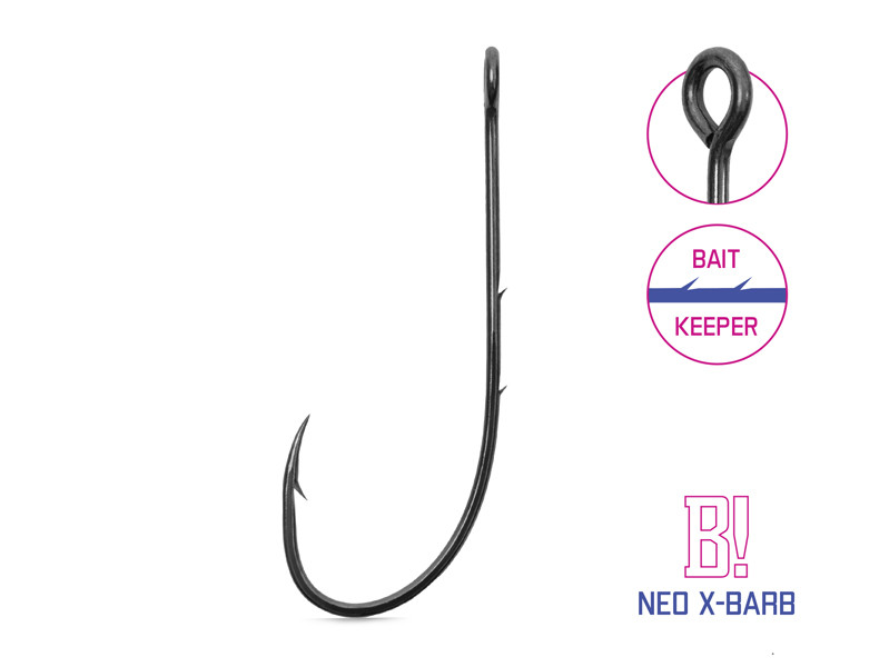 Háčik na čeburašku Delphin B! NEO X-BARB / 8ks 2 - Veľkosť: Háčik na čeburašku Delphin B! NEO X-BARB / 8ks | 2
