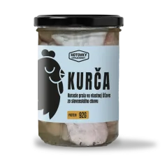 KURČA Kuracie prsia vo vlastnej šťave 400g
