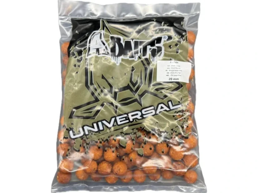 Boilies 1kg Universal A-Baits - Príchuť: Universal Angry Bull 1kg 24mm