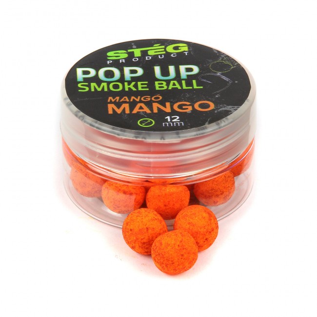 Stég Pop Up SMOKE BALL 12mm 10g - Príchuť: Sweet Corn