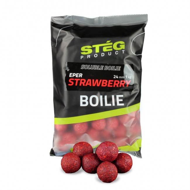 Stég Soluble Boilie 24mm 1kg - Príchuť: Sausage