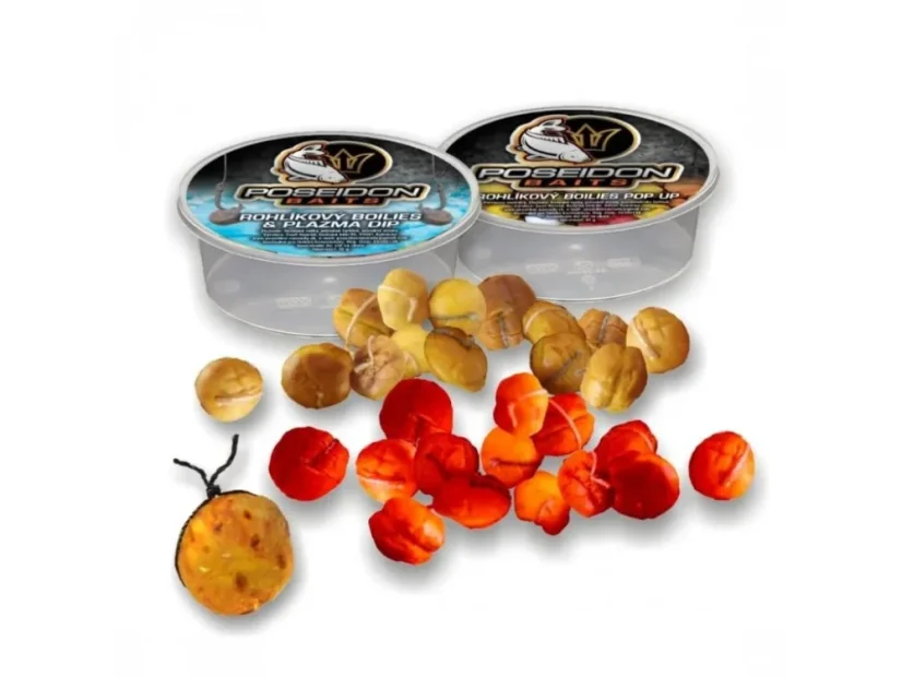 Rohlíkové boilies POSEIDON 35g - Príchuť: Cesnak