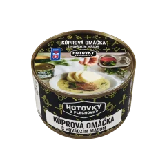 Kôprová omáčka s hovädzím mäsom 400g