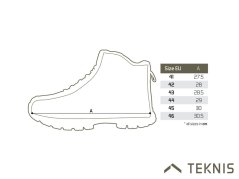 Vysoké nepremokavé topánky Ixtera TEKNIS