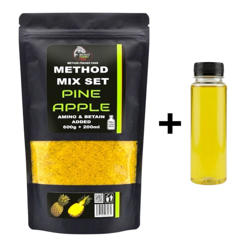 Method Mix SET 600g + 200ml - Príchuť: Set 6 príchutí 🍍🍓🧄🦐🌶️🧈 -25%