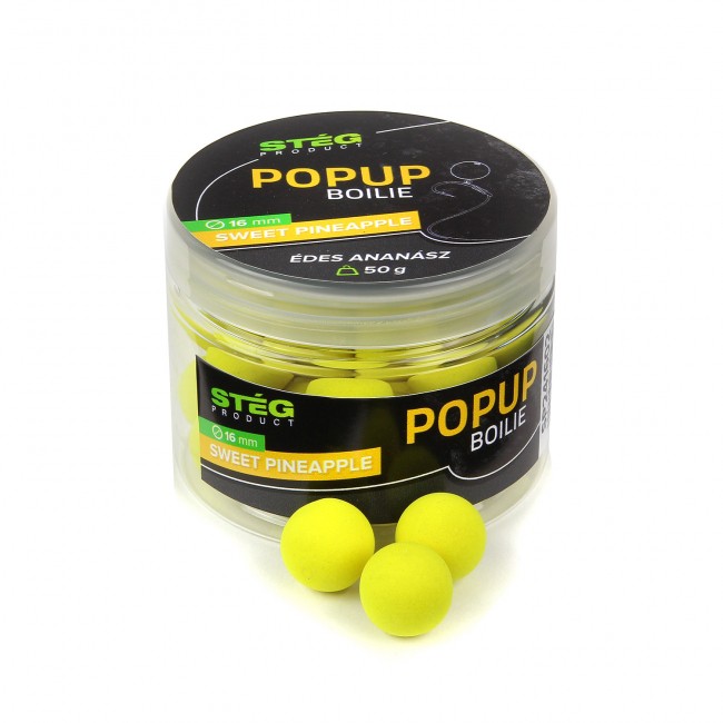 Stég Pop Up Boilies 16mm 50g - Príchuť: Sweet Spicy