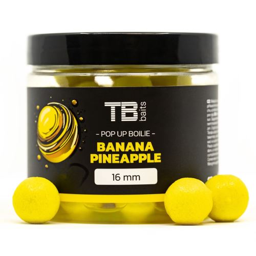 TB Baits Plávajuce boilie Boilie Pop-Up + NHDC 12mm - Príchuť: Pop-Up Banana + NHDC 65gr 12mm