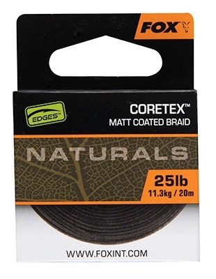 Fox Náväzcová Šnúrka Naturals Coretex 20m 25lb 11,3kg