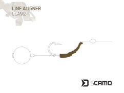 Vlasové rovnátko Delphin sCAMO CLAMZ / 10ks | 15mm