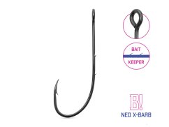 Háčik na čeburašku Delphin B! NEO X-BARB / 8ks 2