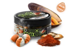 Nástraha D SNAX SHELL / Mušľa-Korenie 12mm