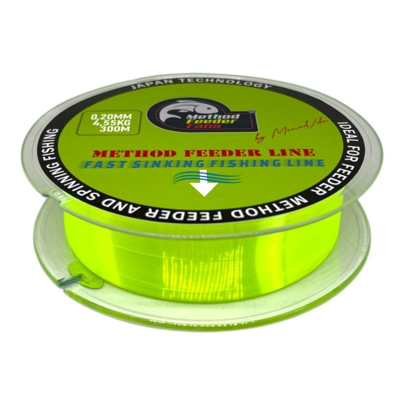 Vlasec Profesional Method Feeder Line FLUO - Priemer: 0,22mm 5,39kg 300m