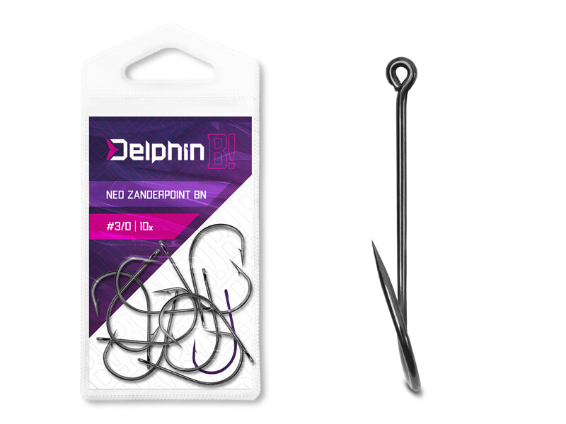 Háčik Delphin B! NEO ZanderPoint BN / 10ks - Veľkosť: Háčik Delphin B! NEO ZanderPoint BN / 10ks | 1/0