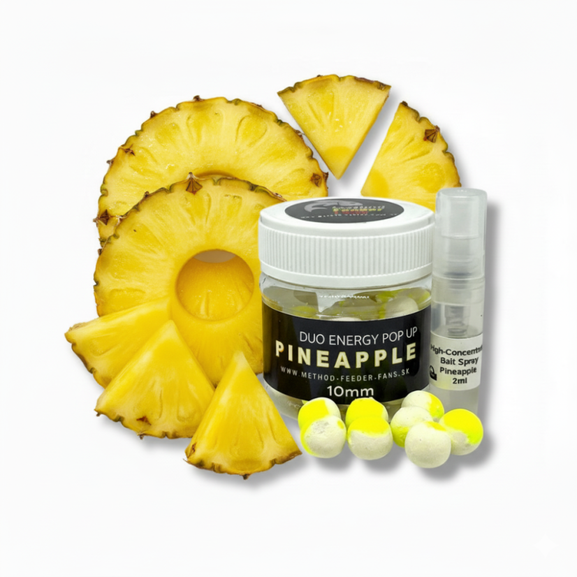 Duo Energy Pop Up 10mm 50ml + SPRAY 2ml - Príchuť: Set 6 príchutí 🍍🍓🧄🦐🌶️🧈 -25%