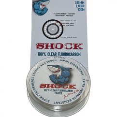 100% CLEAR FLUOROCARBON coated