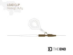 Klip na olovo HeavyC duty Delphin TheEND / 10ks | Ground