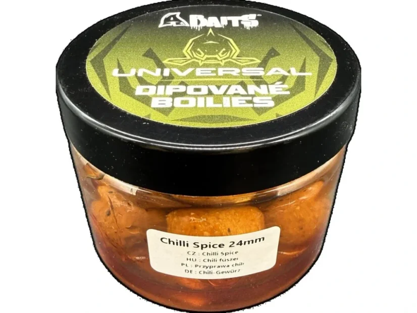 Dipovaný boilies UNIVARSAL A BAITS 24 mm - Príchuť: Angry Bull