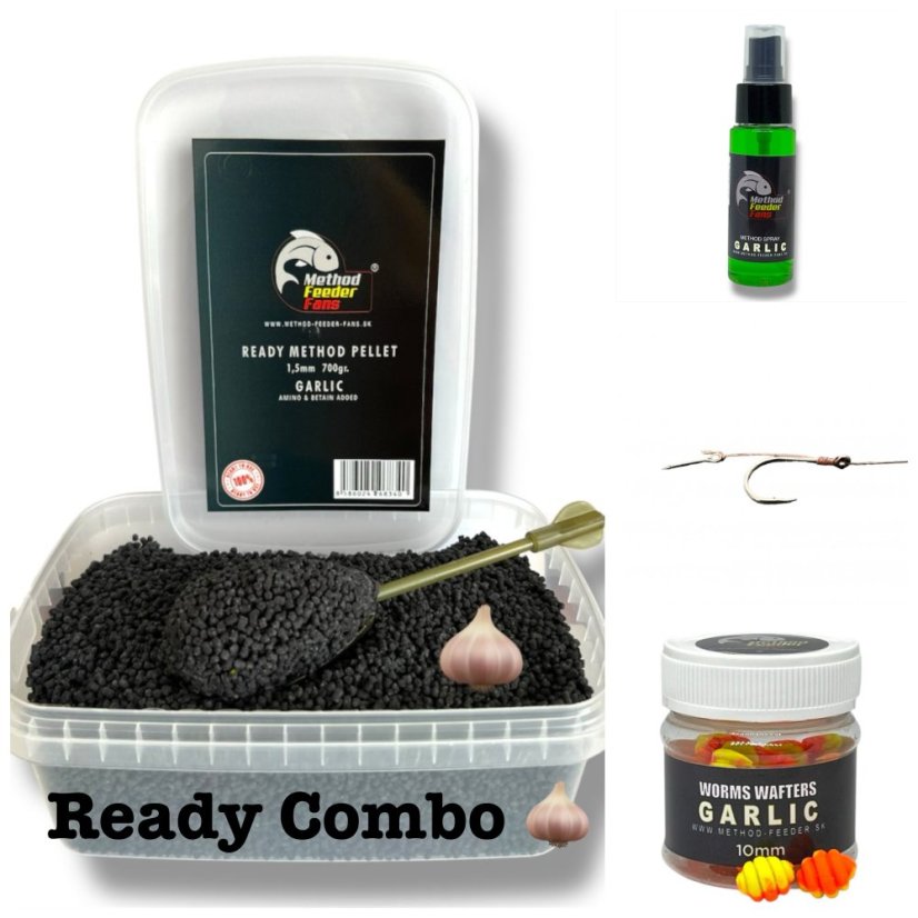 Method Feeder Fans Limited Ready Combo - Príchuť: Krill - Krill