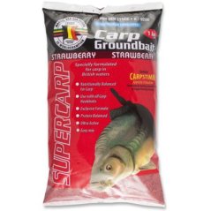 MVDE Krmítková Zmes Carp Groundbait Strawberry - 1 kg