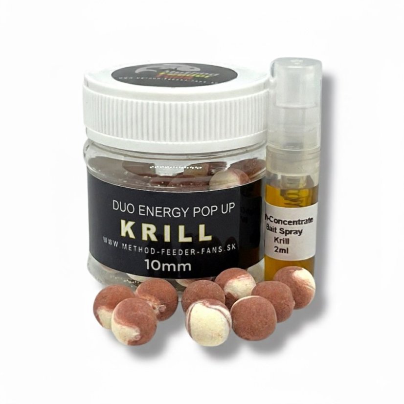 Duo Energy Pop Up 10mm 50ml + SPRAY 2ml - Príchuť: Set 6 príchutí 🍍🍓🧄🦐🌶️🧈 -25%