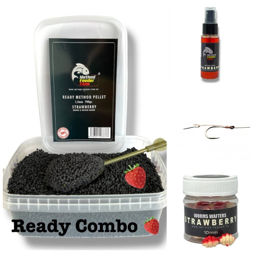 Method Feeder Fans Limited Ready Combo - Príchuť: Krill - Krill