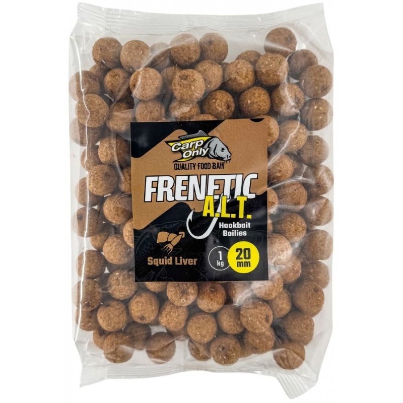 Boilies Hookbait Carp Only Frenetic A.L.T. 1 kg 20mm - Príchuť: Monster Crab