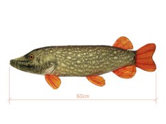 Plyšová šťuka Delphin PIKY