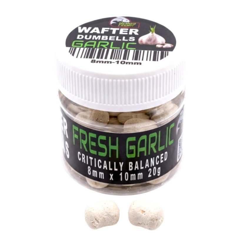 Wafter Dumbells 8mm x 10mm - Príchuť: Garlic - Cesnak