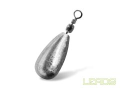 Delphin LEADS Hruška s obratlíkom / 5ks | 30,0g