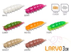 Umelá nástraha Delphin LARVO Cheese / 15ks