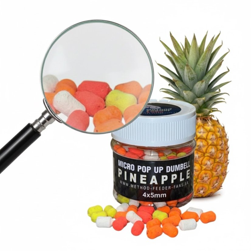 Micro POP UP  Dumbell 4mm x 5mm - Príchuť: Krill - Krill