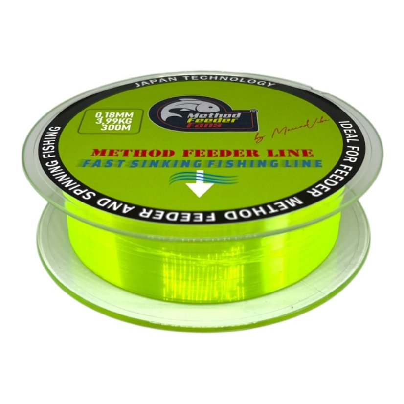 Vlasec Profesional Method Feeder Line FLUO - Priemer: 0,22mm 5,39kg 300m