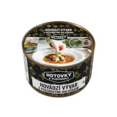 Hovädzí vývar s pečeňovými haluškami 400g