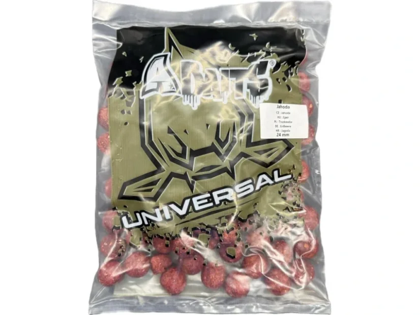 Boilies 1kg Universal A-Baits - Príchuť: Universal Angry Bull 1kg 24mm