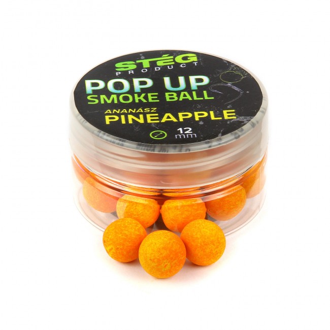 Stég Pop Up SMOKE BALL 12mm 10g - Príchuť: Sweet Corn
