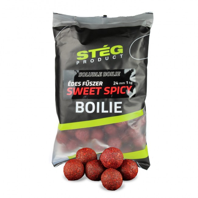 Stég Soluble Boilie 24mm 1kg - Príchuť: Sausage