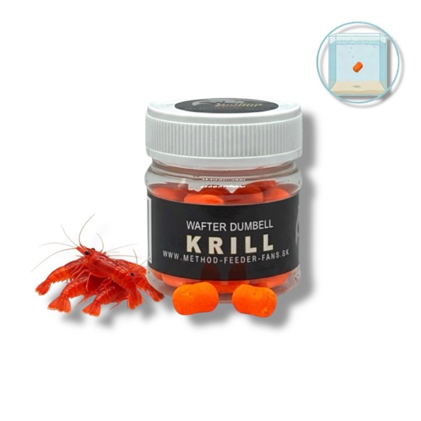 Wafter Dumbell 8mm x 10mm - Príchuť: Krill - Krill