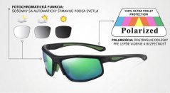 Fotochromatické polarizačné slnečné okuliare model 3027G