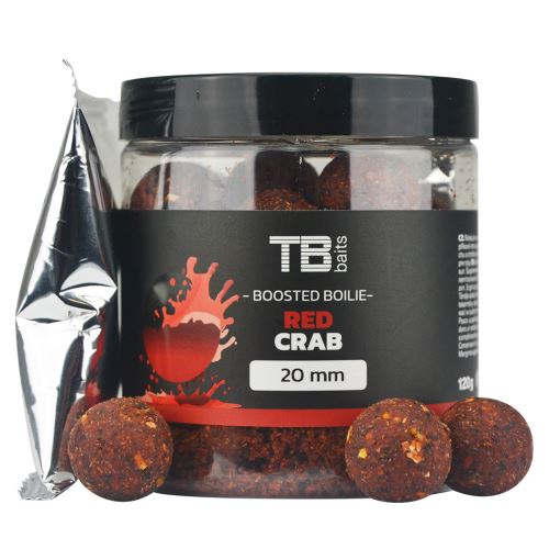 TB Baits Boosterované Boilie 120 g - Príchuť: TB Baits Boosterované Boilie Orient Shrimp 120 g - 16 mm