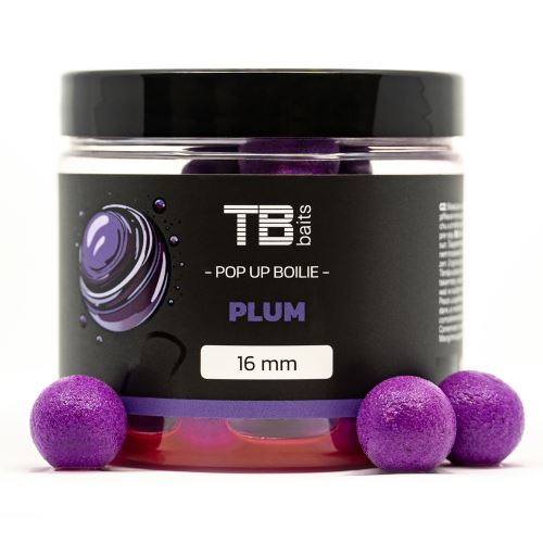 TB Baits Plávajuce boilie Boilie Pop-Up + NHDC 12mm - Príchuť: Pop-Up Banana + NHDC 65gr 12mm