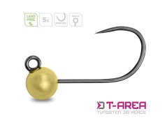 Volfrámový jig Delphin T-AREA BL / 5ks - zlatý