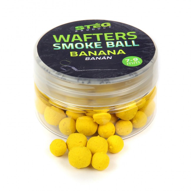 Stég Wafters SMOKE BALL 7-9 mm 15g - Príchuť: Strawberry