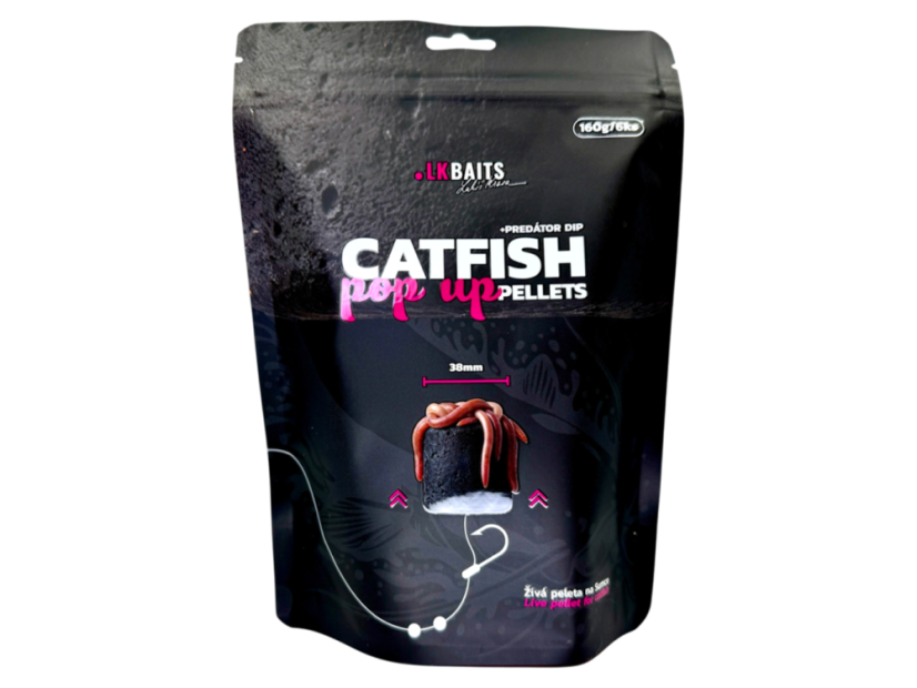 LK Baits POP-UP Pelety v dipe Sumec Special 38 mm, 160g