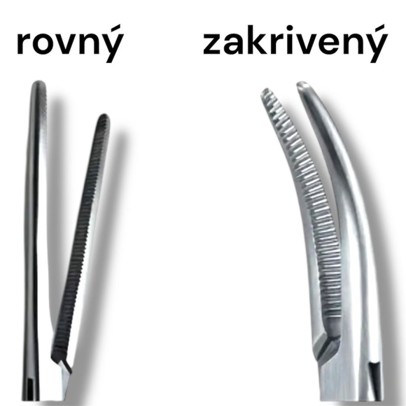 Pean na vyberanie háčikov - Varianta: rovný - straight